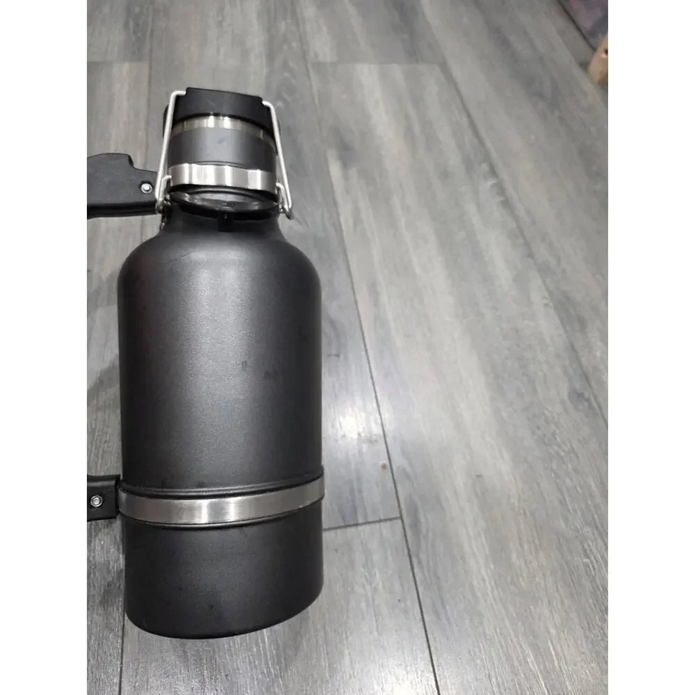 Drink Tanks Black 64oz Stainless Steel Insulated Growler Camping Outdoor termos